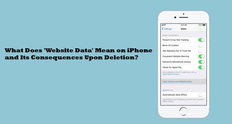 What Does 'Website Data' Mean on iPhone and Its Consequences Upon Deletion?